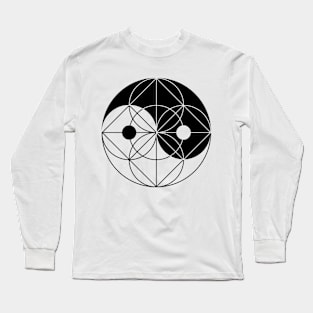 Yin Yang symbol Long Sleeve T-Shirt